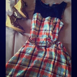 Knee length picnic dress