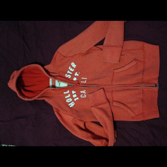 Hollister zip up hoodie