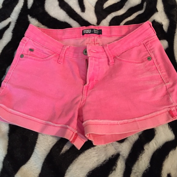 Super cute pink shorts!