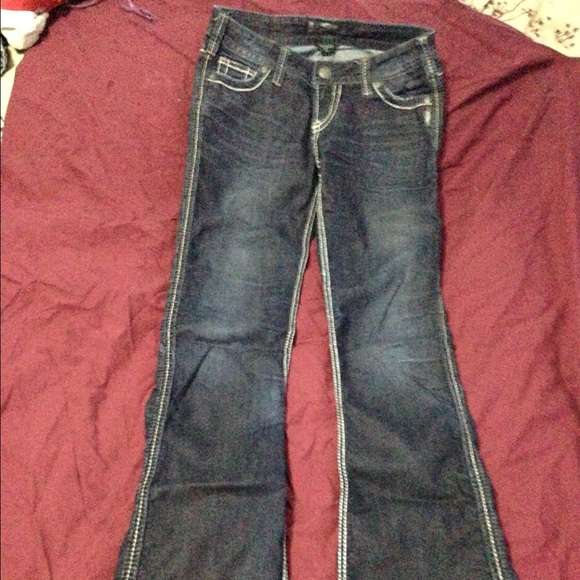 Silver jeans