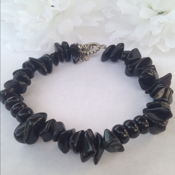 Jewelry - Natural Black Onyx Bracelet