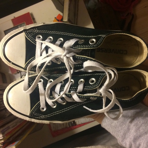 black authentic converse