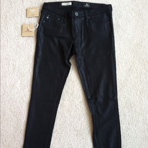 AG The Legging Super Skinny Fit black denim