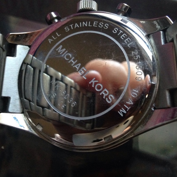 Silver OverSized Michael Kors Watch! BNWOT
