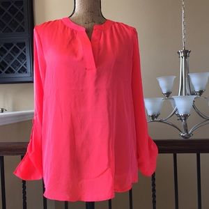 Charlotte russe Neon red chiffon.