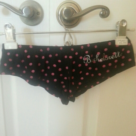 Bachalorette Blk/polkadot Panties