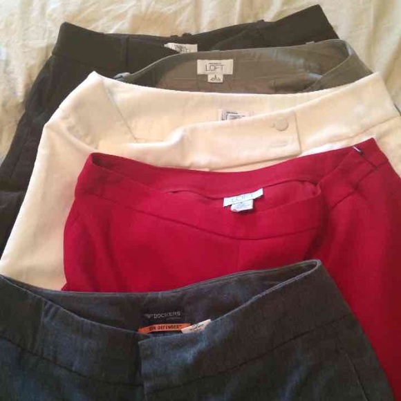 Ann Taylor LOFT size 6 Dress Pants - 4 Pairs!