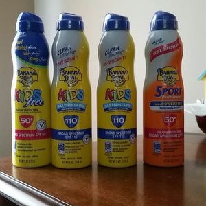 SOLD!!!! Banana Boat Sunscreen Bundle