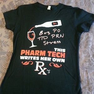 Custom Pharmacy Technician t-shirt.   Never worn!