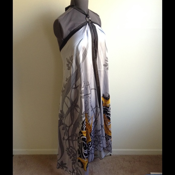 Gorgeous Halter Scarf Dress/Cover Up