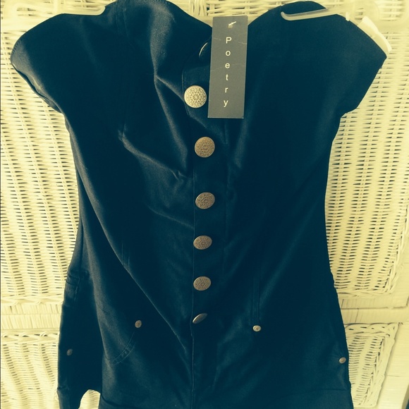 Black Romper - Picture 1 of 3