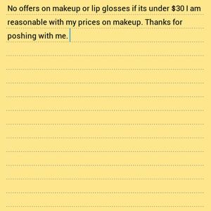 My prices are firm.