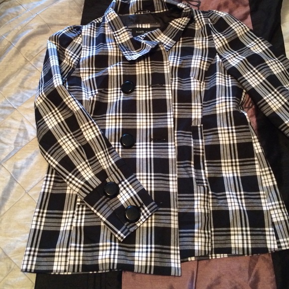 Plaid trench coat - Picture 1 of 2