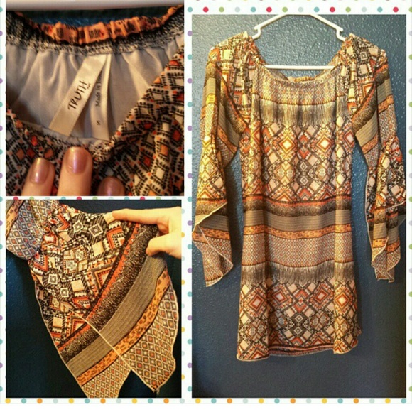 Bohemian style dress