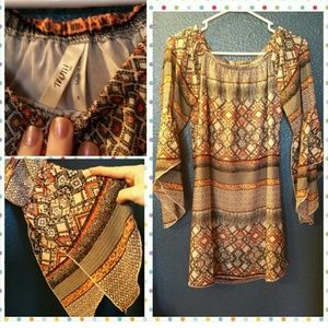 Bohemian style dress