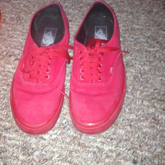 Red vans