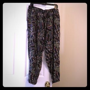 Printed jogger pants