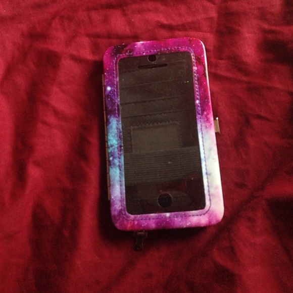 A wallet and a case as 1