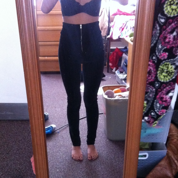 High Waisted Couture Pants