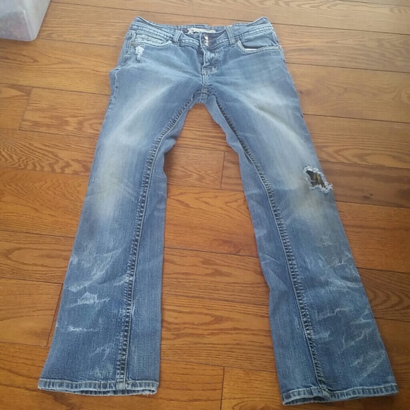 Boot cut jeans