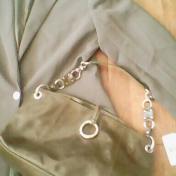 Franco Sarto distressed leather handbag, NWT. - Picture 3 of 3
