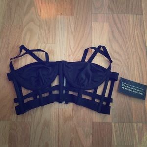 Danielle guizio encaged bralette