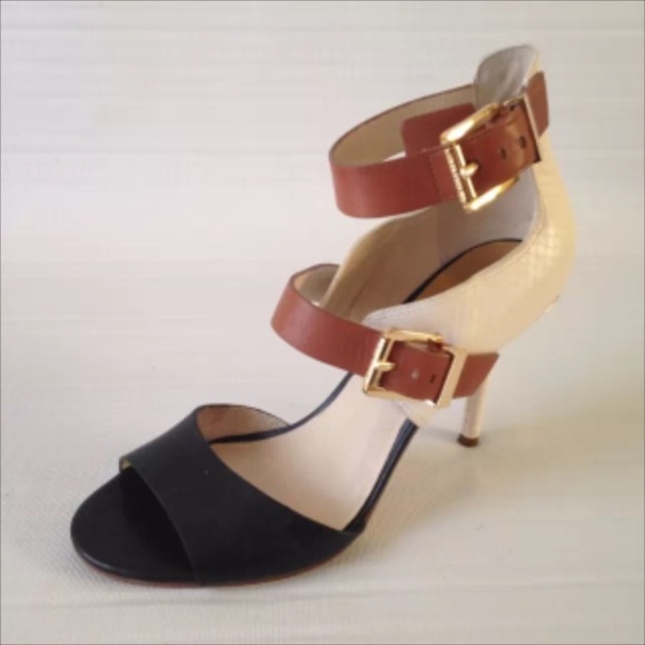 MICHAEL Michael Kors Leather 3 colors sandals Sz.8