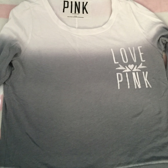 **FLASH SALE** Victoria's Secret Pink Ombre Crew - Picture 4 of 4