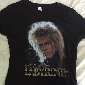 David Bowie Labyrinth Babydoll T-Shirt