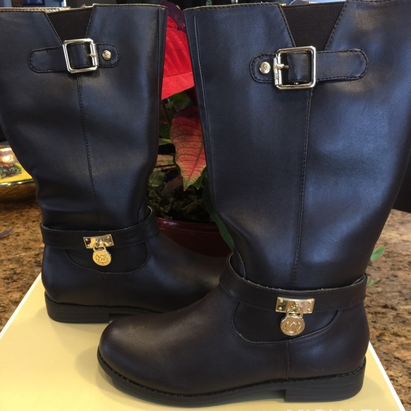 Michael Kors expresso riding boots. NIB