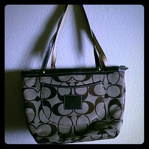 classic Coach handbag
