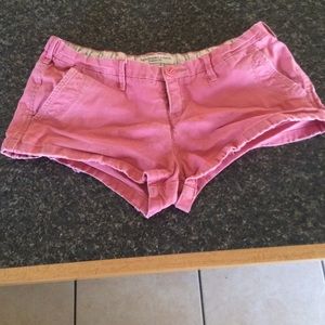 Pink short shorts