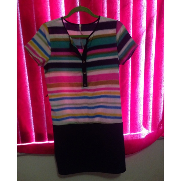 Long colorful blouse