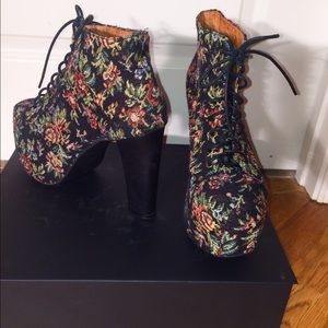 Fabric Print Booties