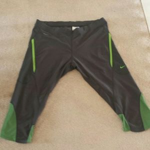 Nike running pants Dri Fit Capris