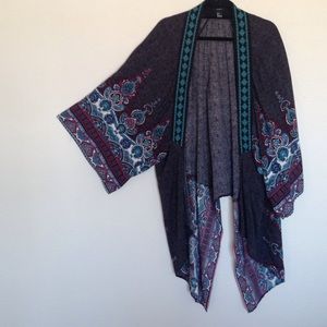 Oversized kimono