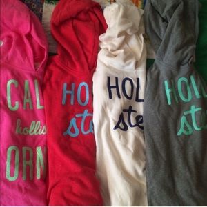 Hollister PINK and RED bundle