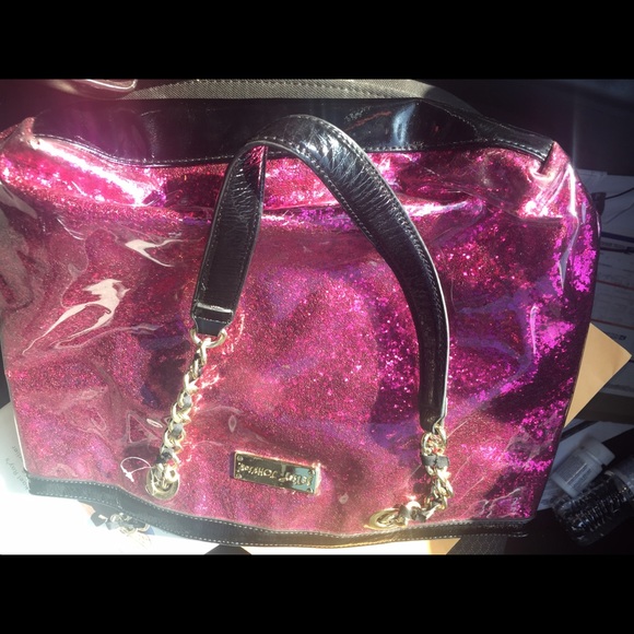Betsey Johnson pink tote
