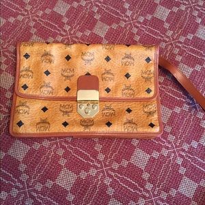 MCM bifold wallet - purse combination