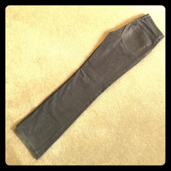 J. Crew Tall gray cords in Favorite Fit