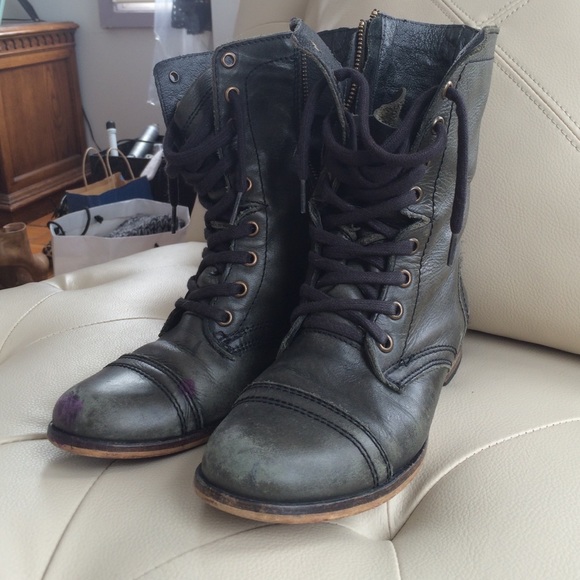 Steven madden "troopa" combat boots