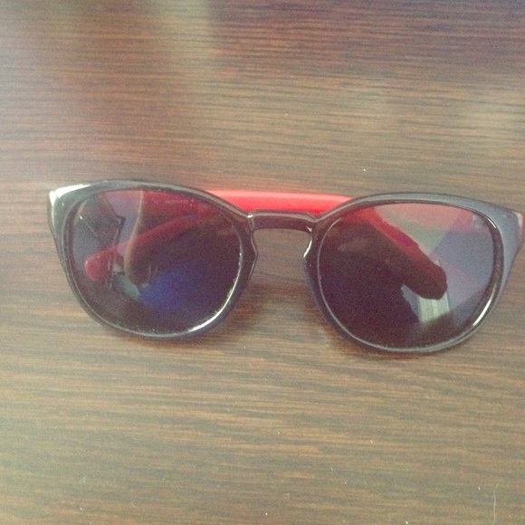 Black and red sunglasses