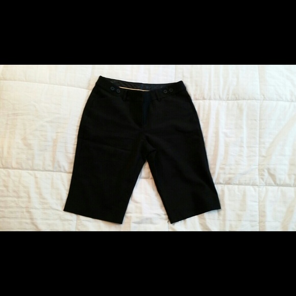 Dressy Black Bermuda Shorts