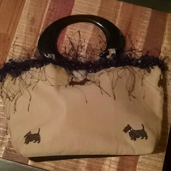 NEW SALE NWOT.  LOCALLY MADE SCOTTY HANDBAG