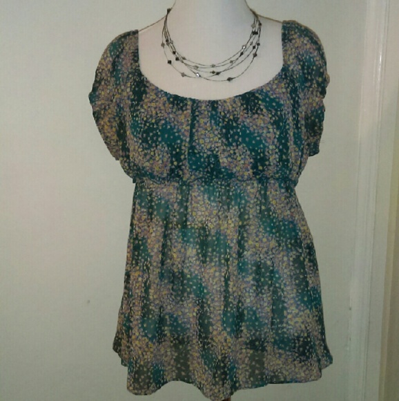 Floral Baby Doll Top
