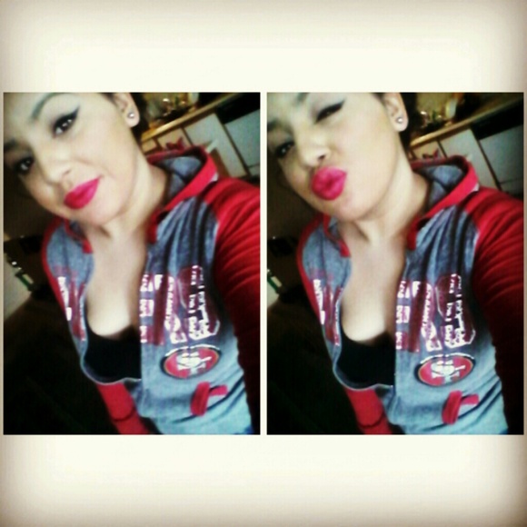 49ers zip up sweater