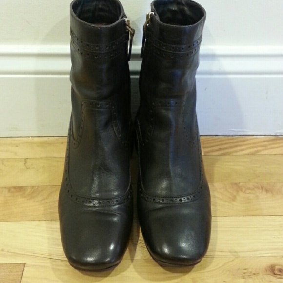 Marc by marc jacobs brown ankle boots
