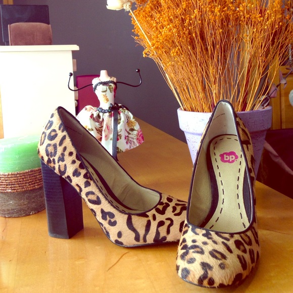 NORDSTROM Bp. - Leopard thick heels