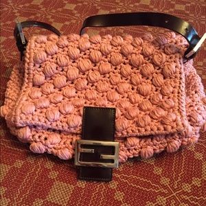 Fendi knit purse