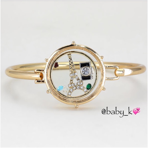 Boutique Jewelry - ⬇️EIFFEL TOWER FLOATING CHARM GOLD BRACELET